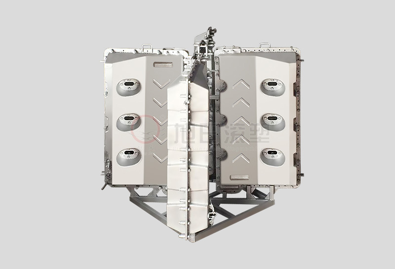 交通設(shè)施三孔水馬滾塑模具-鋼模