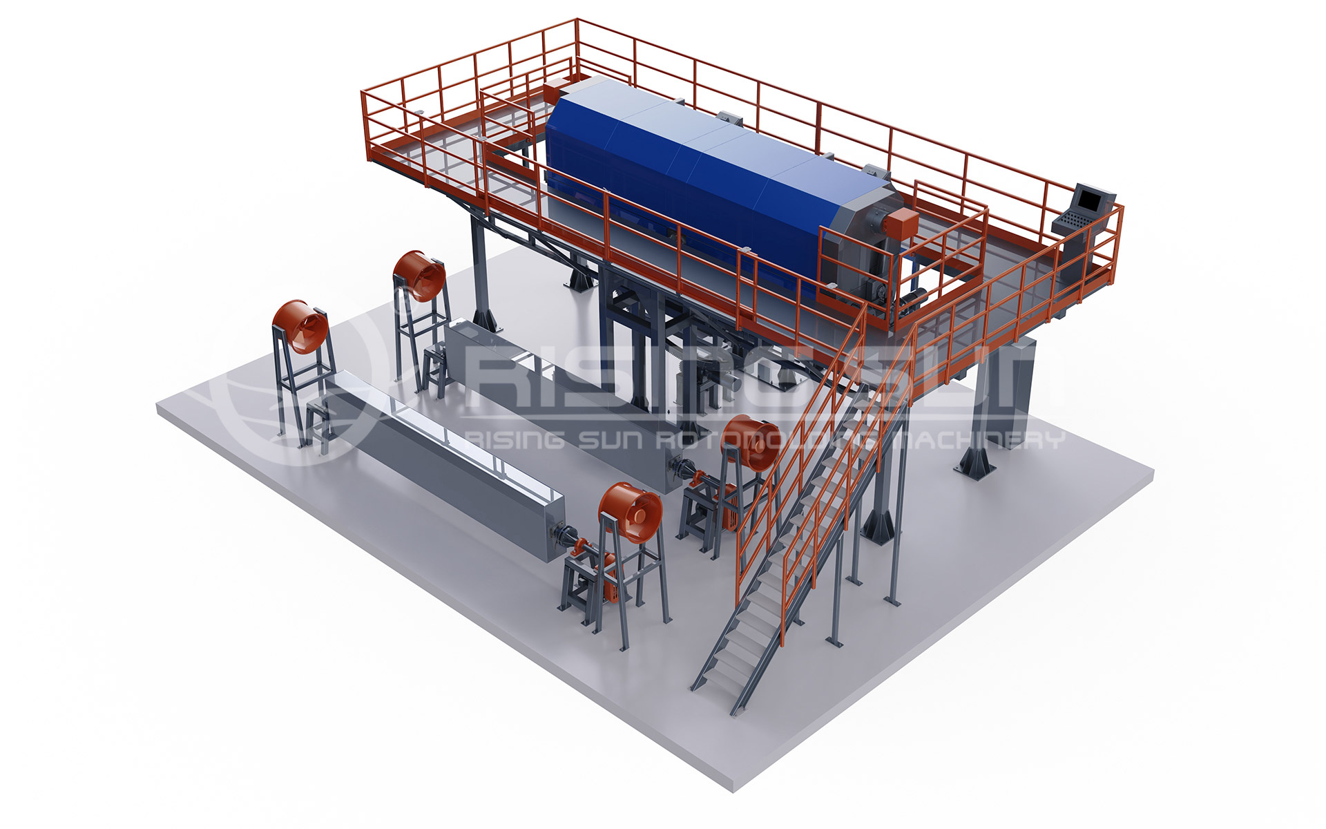 XRYT-烘箱搖擺式滾塑機(jī)