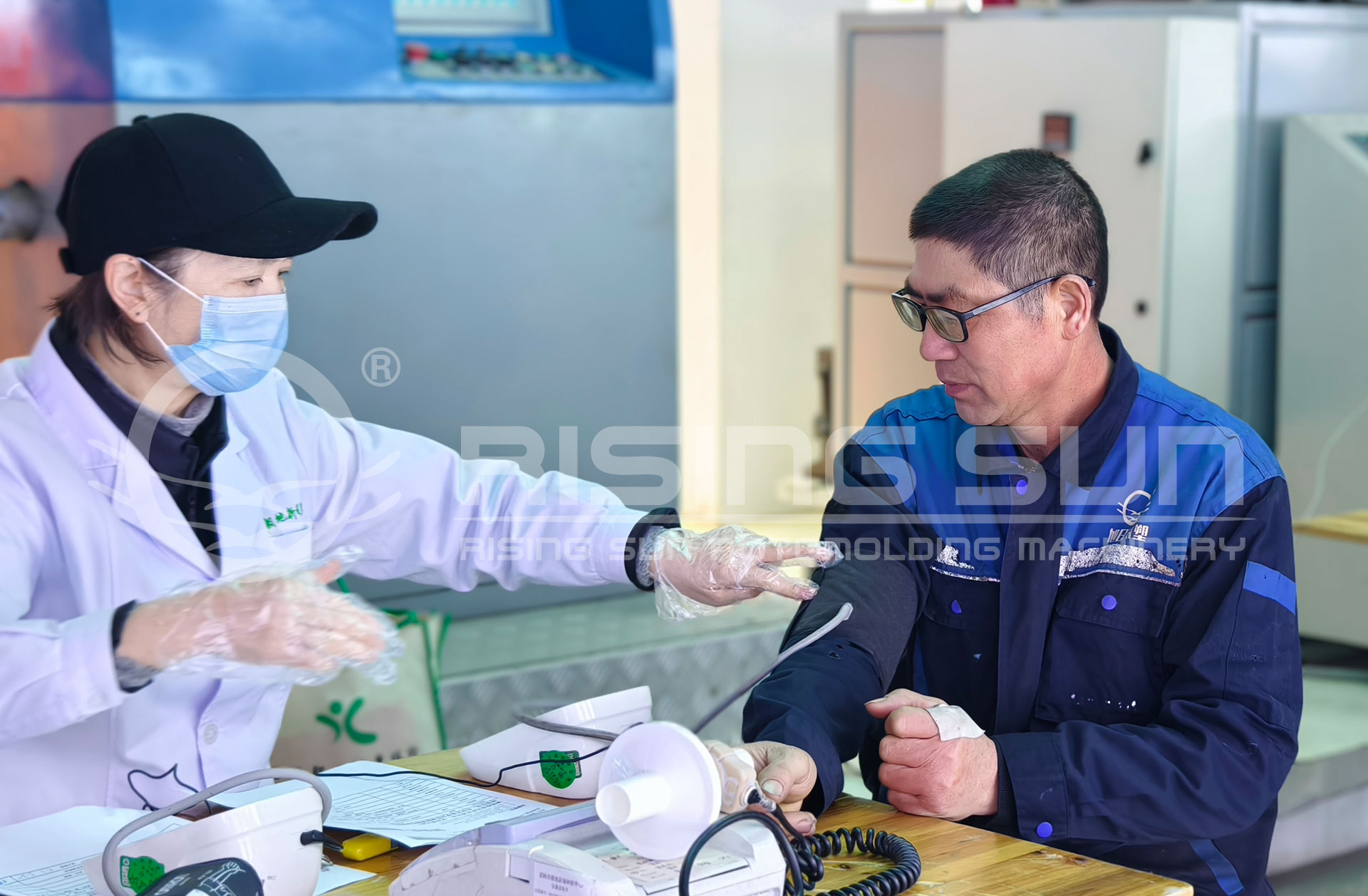 旭日新聞 | 旭日滾塑為健康加筑 “預(yù)防墻”，守護(hù)每一位奮斗者